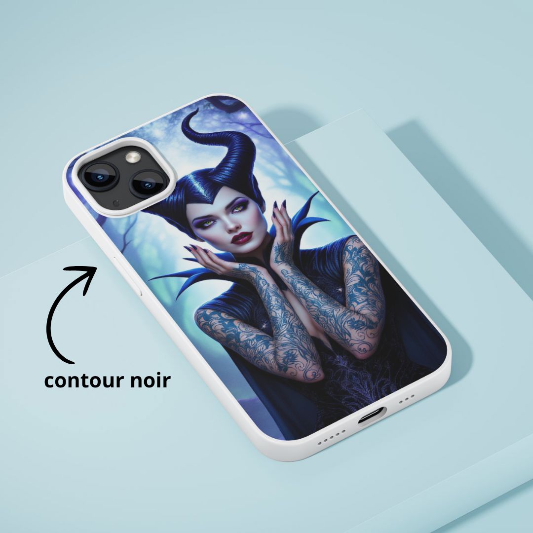 Maléfique - Coque de téléphone | Tatouages Coque de téléphone Disney Shop | Anylem Beauty 