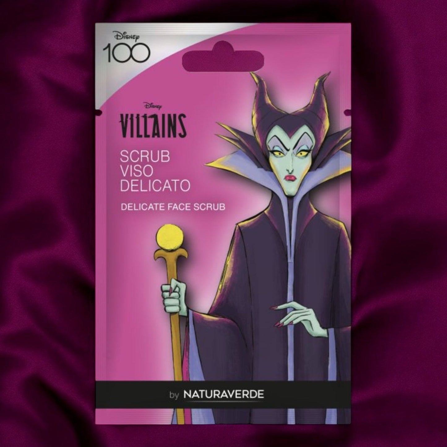Maléfique - Masque exfoliant visage 100th Masques Visage Disney Shop | Anylem Beauty 