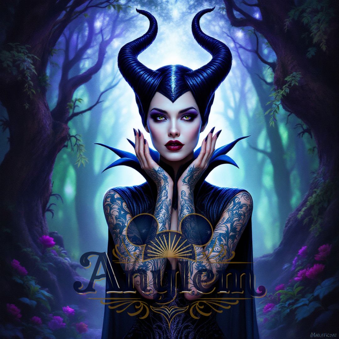 Maléfique - Personnalisation | Tatouages Personnalisation Disney Shop | Anylem Beauty 
