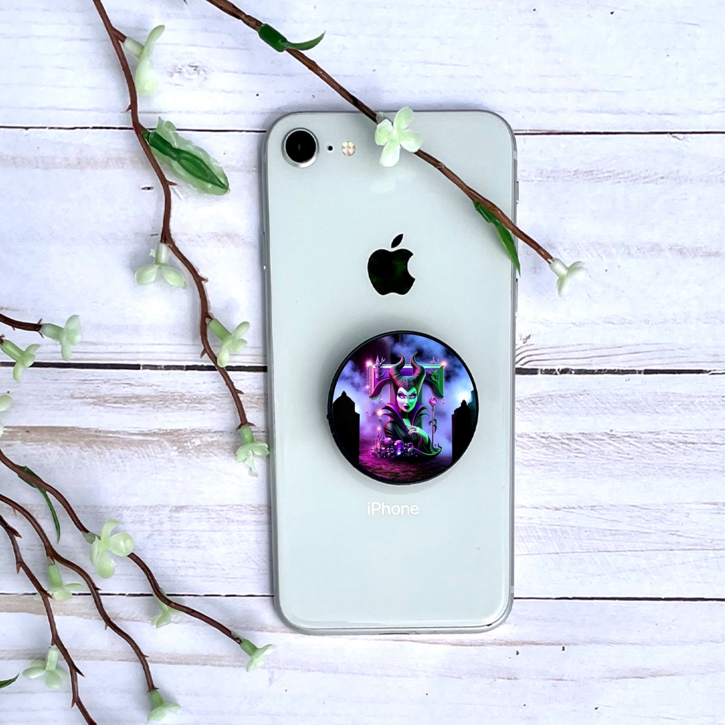 Maléfique - Phone Grip | Lettrage Phone Grip Disney Shop | Anylem Beauty T 