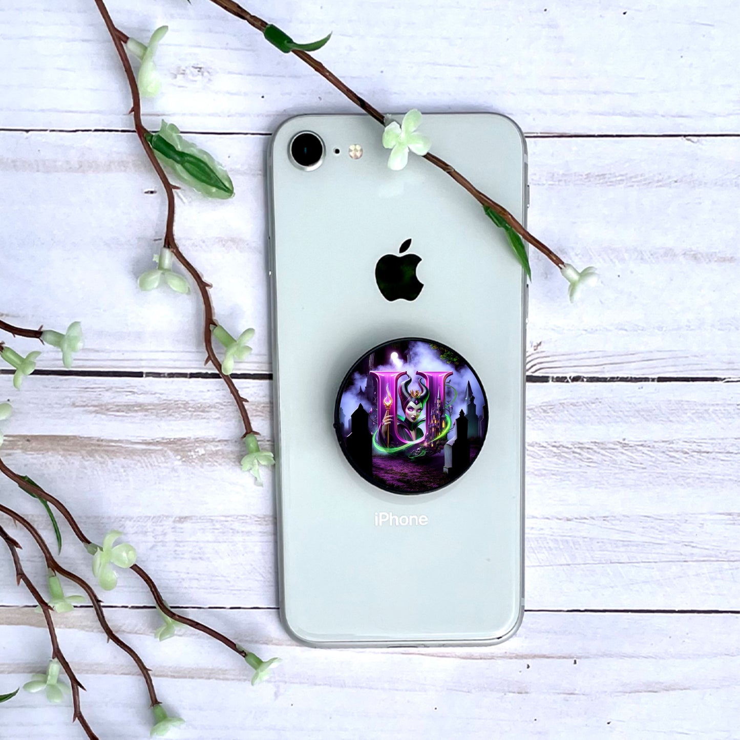 Maléfique - Phone Grip | Lettrage Phone Grip Disney Shop | Anylem Beauty U 