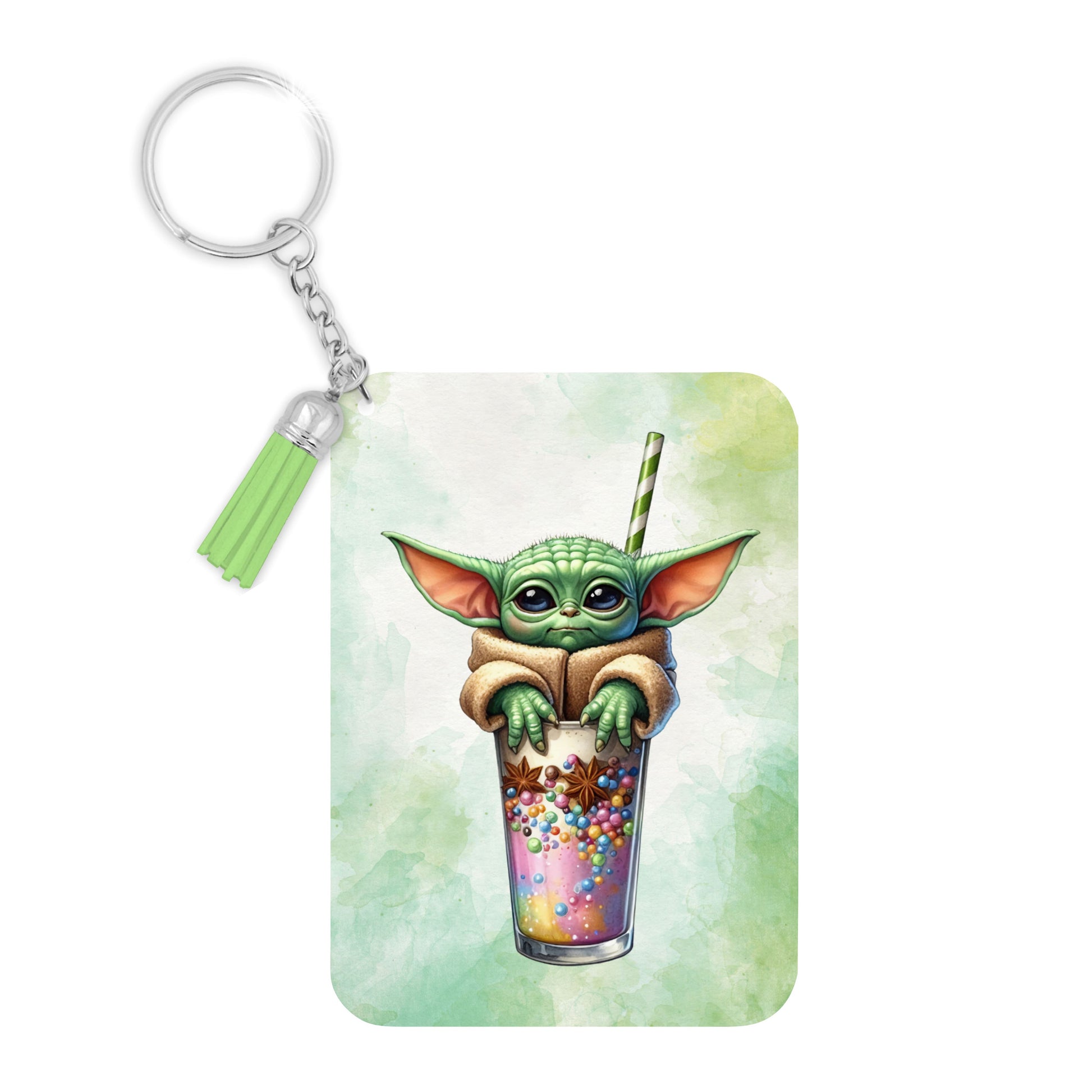 Mandalorian - Porte Clé avec prénom | Milkshake Porte-clés Disney Shop | Anylem Beauty 