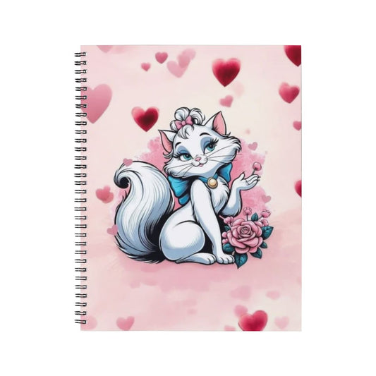 Marie - Carnet spirale A5 | Love Carnets et bloc-notes Disney Shop | Anylem Beauty 