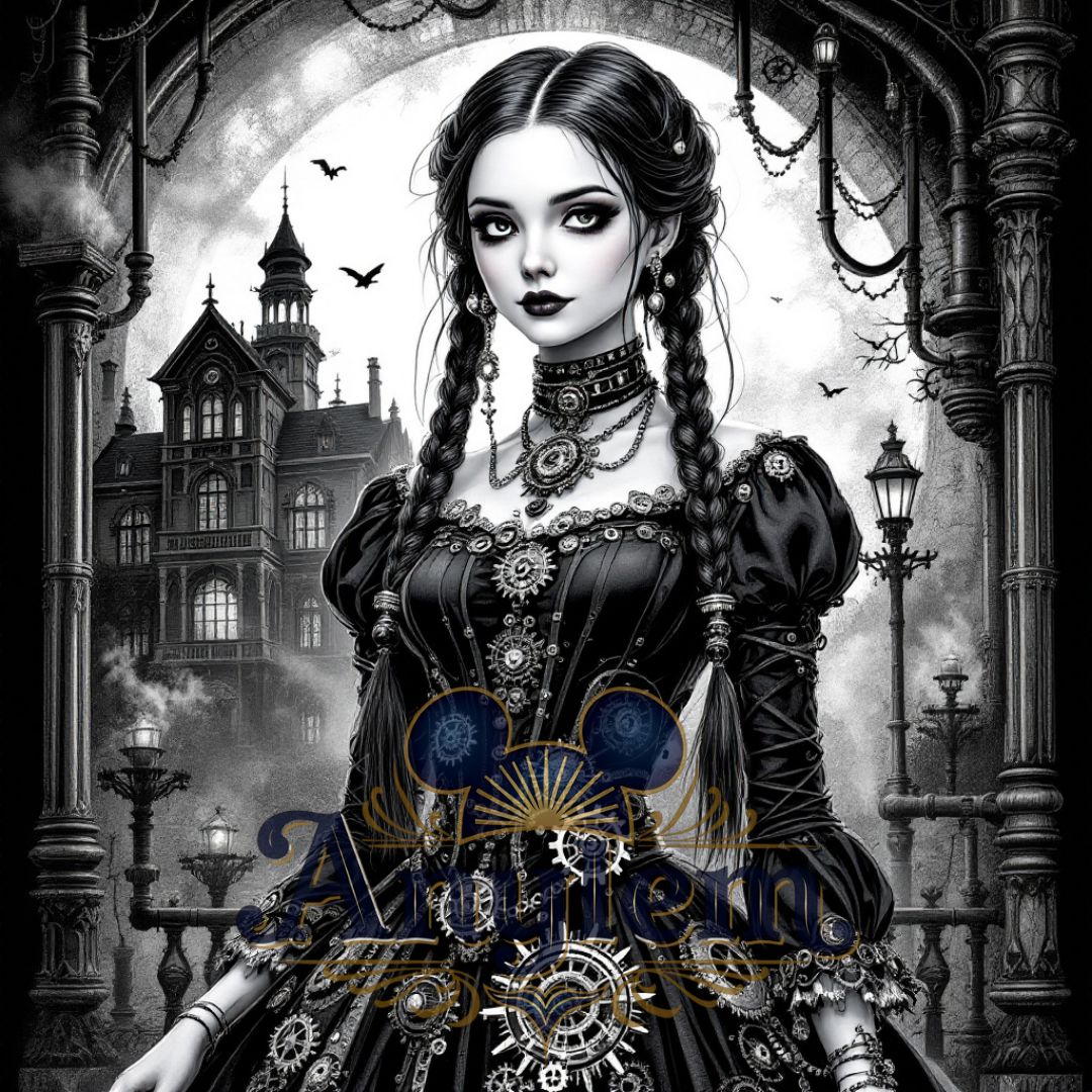 Mercredi - Personnalisation | Steampunk Personnalisation Disney Shop | Anylem Beauty 