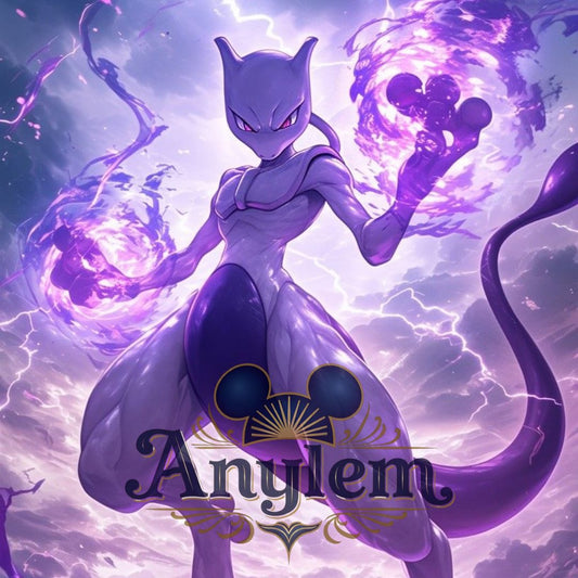 Mewtwo - Personnalisation | Darkness Personnalisation Disney Shop | Anylem Beauty 