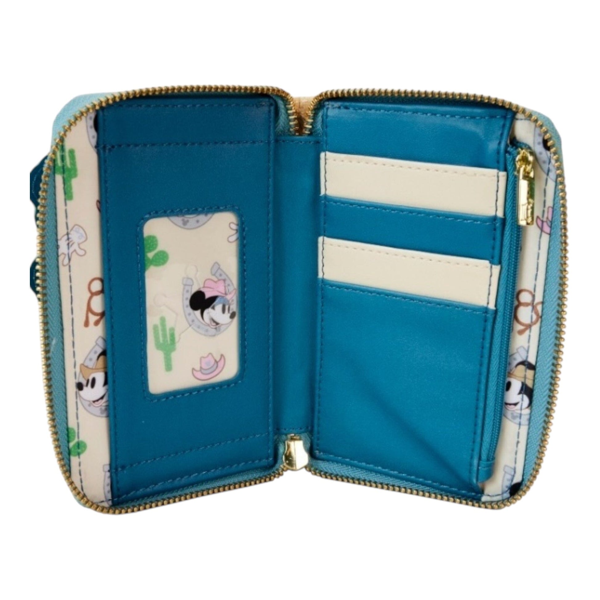 Mickey & Minnie - Portefeuille Loungefly | Western Porte-feuille ID9 