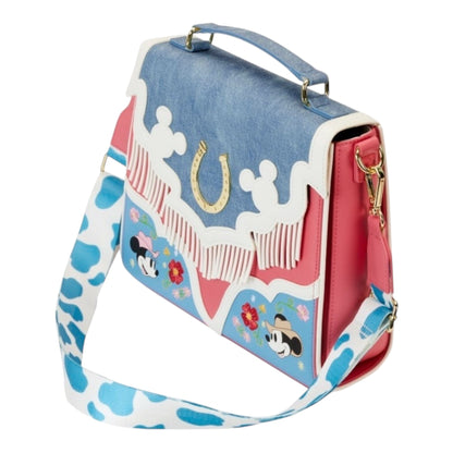 Mickey & Minnie - Sac à mains / bandoulière Loungefly | Western Sac à mains ID9 