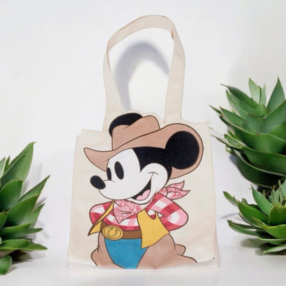 PRE COMMANDE Loungefly - Tote Bag en Tissu Western Mickey Bagages et maroquinerie ID9 