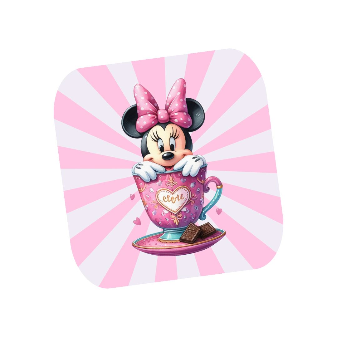 Minnie - Dessous de verre | Milkshake Dessous de verres Disney Shop | Anylem Beauty 