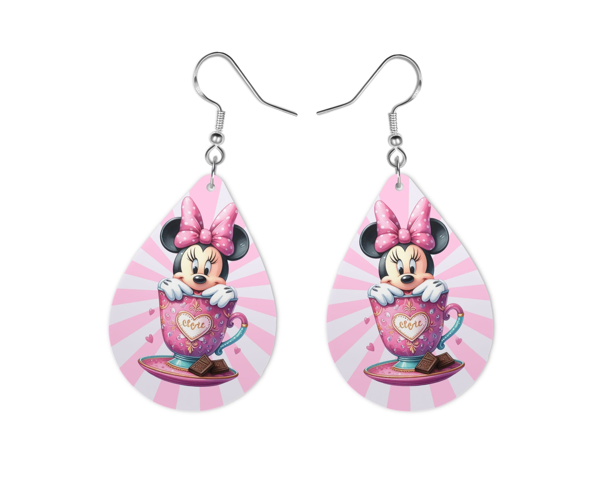 Minnie - Personnalisation | Milkshake Personnalisation Disney Shop | Anylem Beauty Boucle d’oreilles 