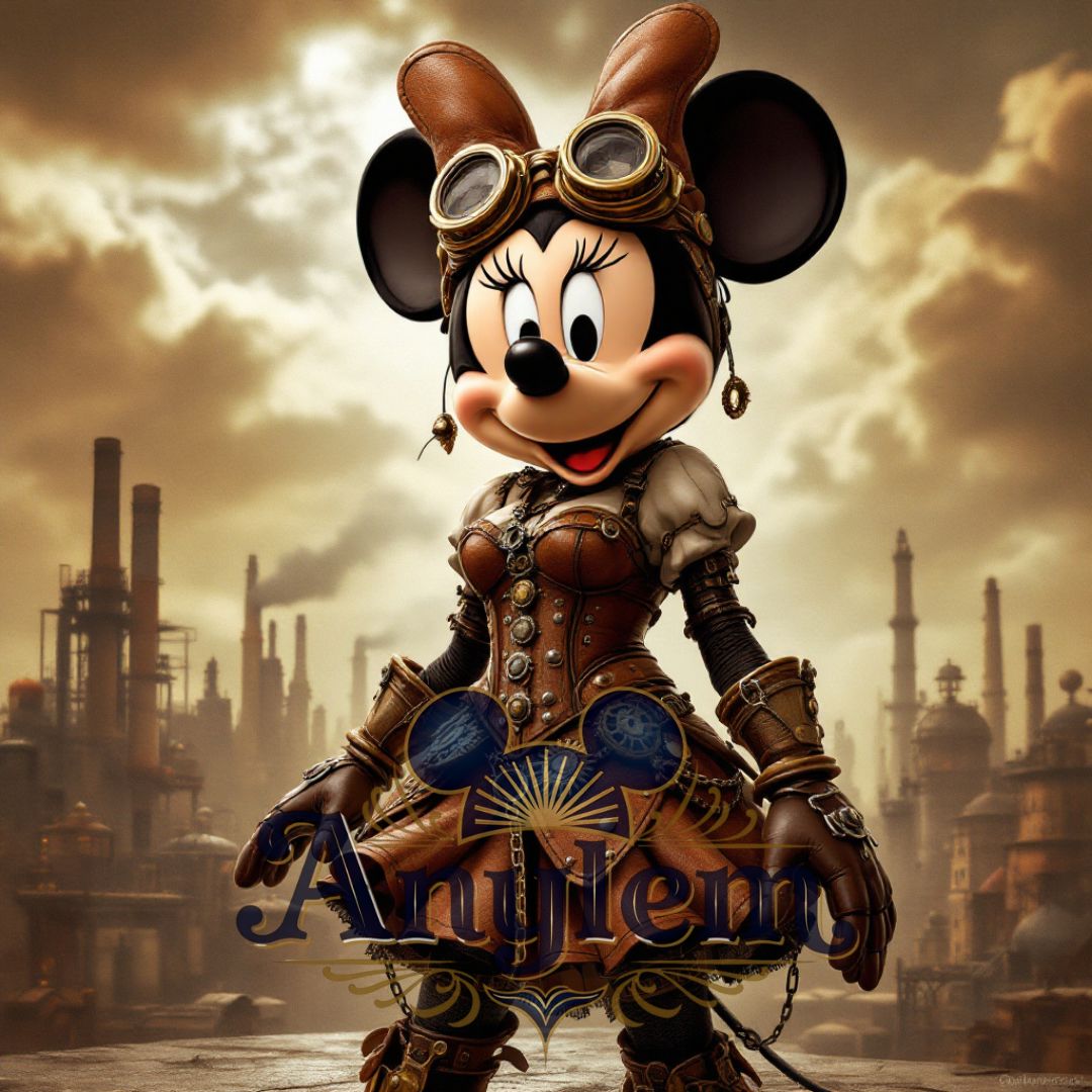 Minnie - Personnalisation | Steampunk Personnalisation Disney Shop | Anylem Beauty 
