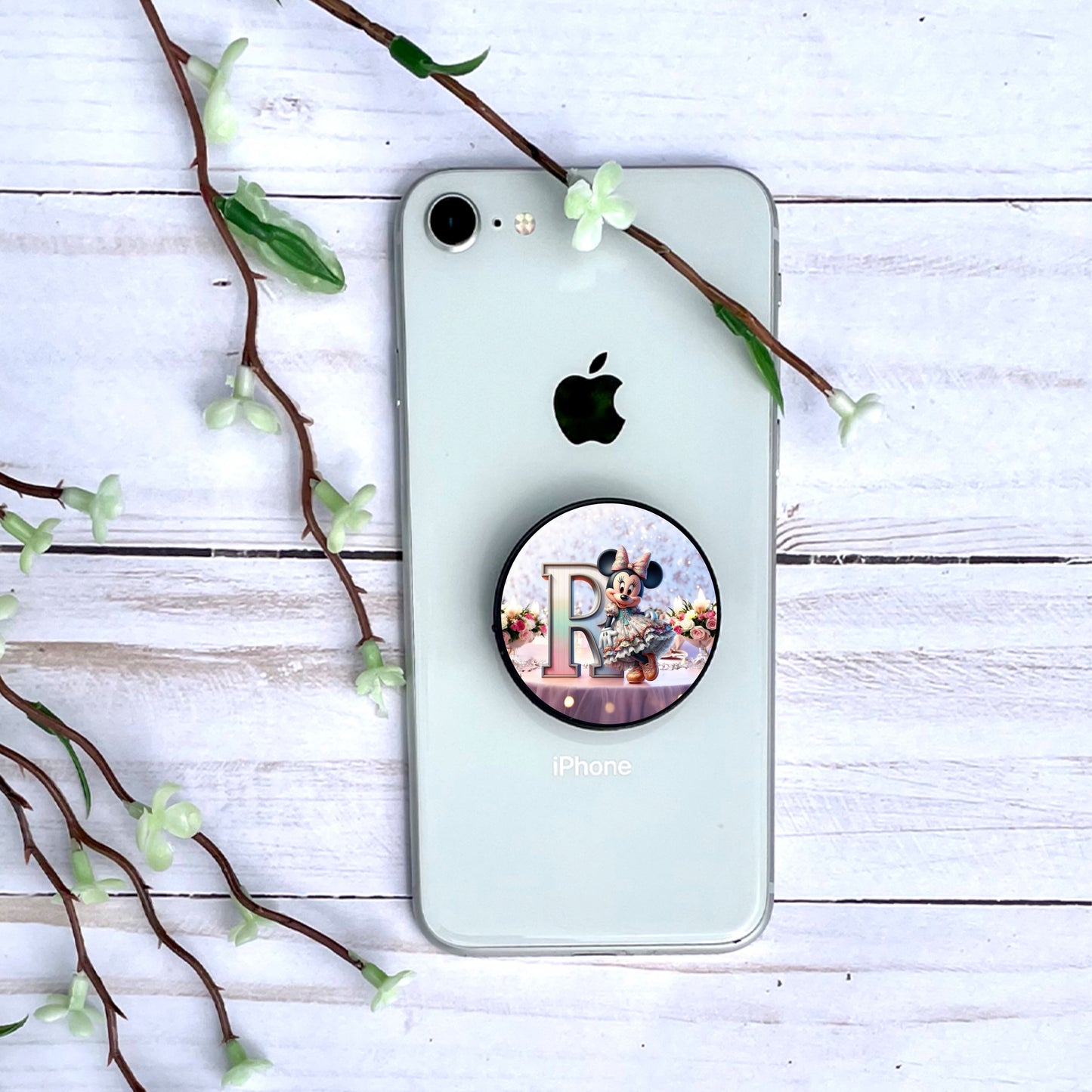 Minnie - Phone Grip | Lettrage Phone Grip Disney Shop | Anylem Beauty R 