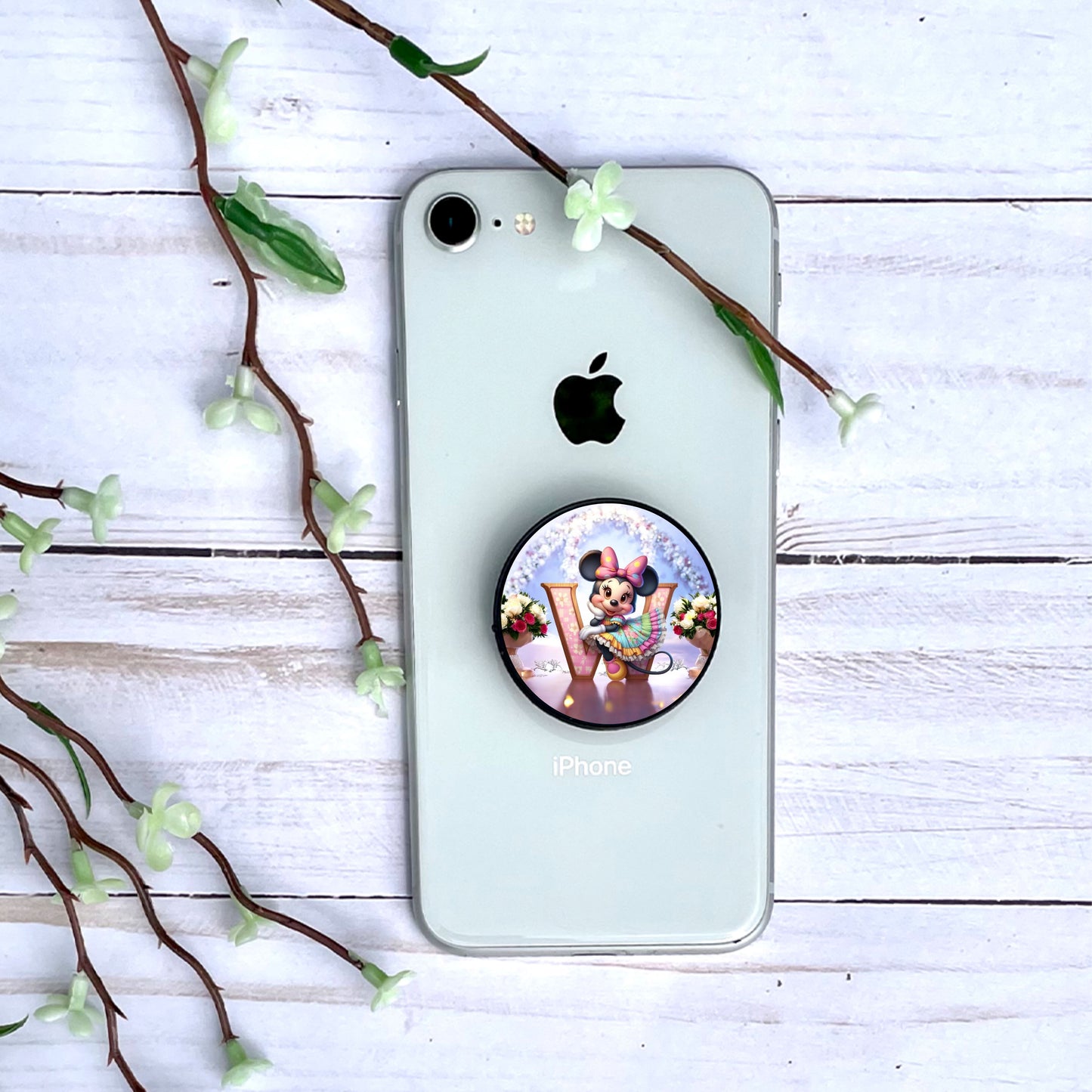 Minnie - Phone Grip | Lettrage Phone Grip Disney Shop | Anylem Beauty W 