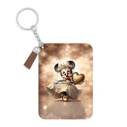 Minnie - Porte Clé avec prénom | Or Porte-clés Disney Shop | Anylem Beauty 