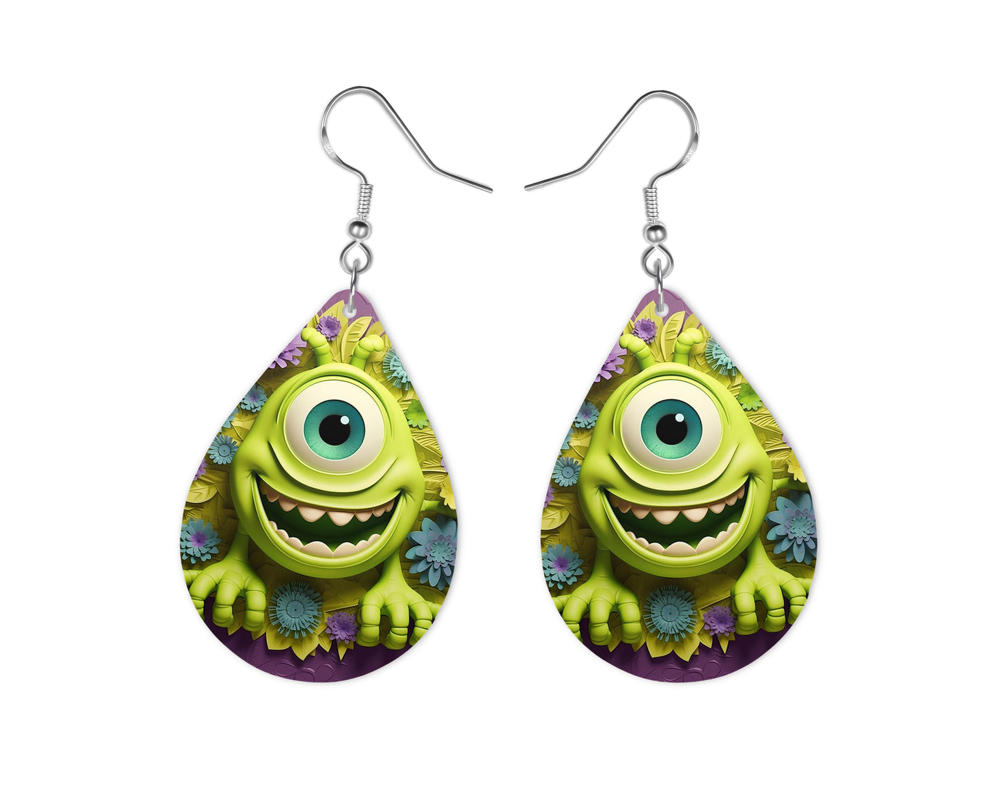 Monstres & cie - Personnalisation | Bob Personnalisation Disney Shop | Anylem Beauty Boucle d’oreilles 