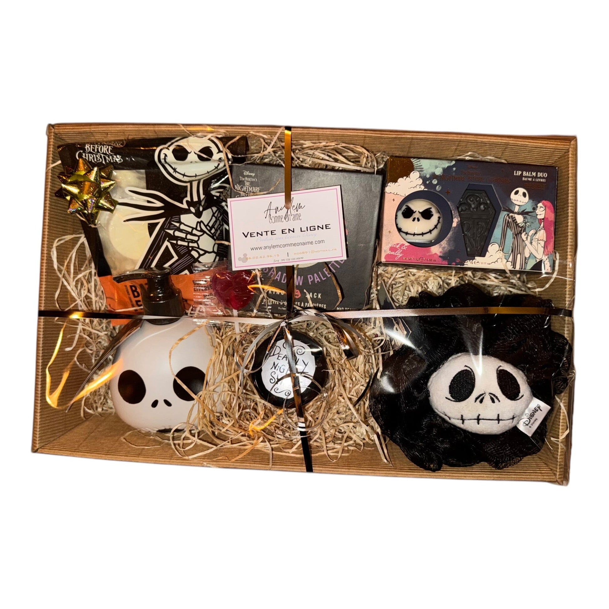 Mr Jack - Coffret Cadeaux 2 Coffrets cadeaux pour le bain et le corps Disney Shop | Anylem Beauty 