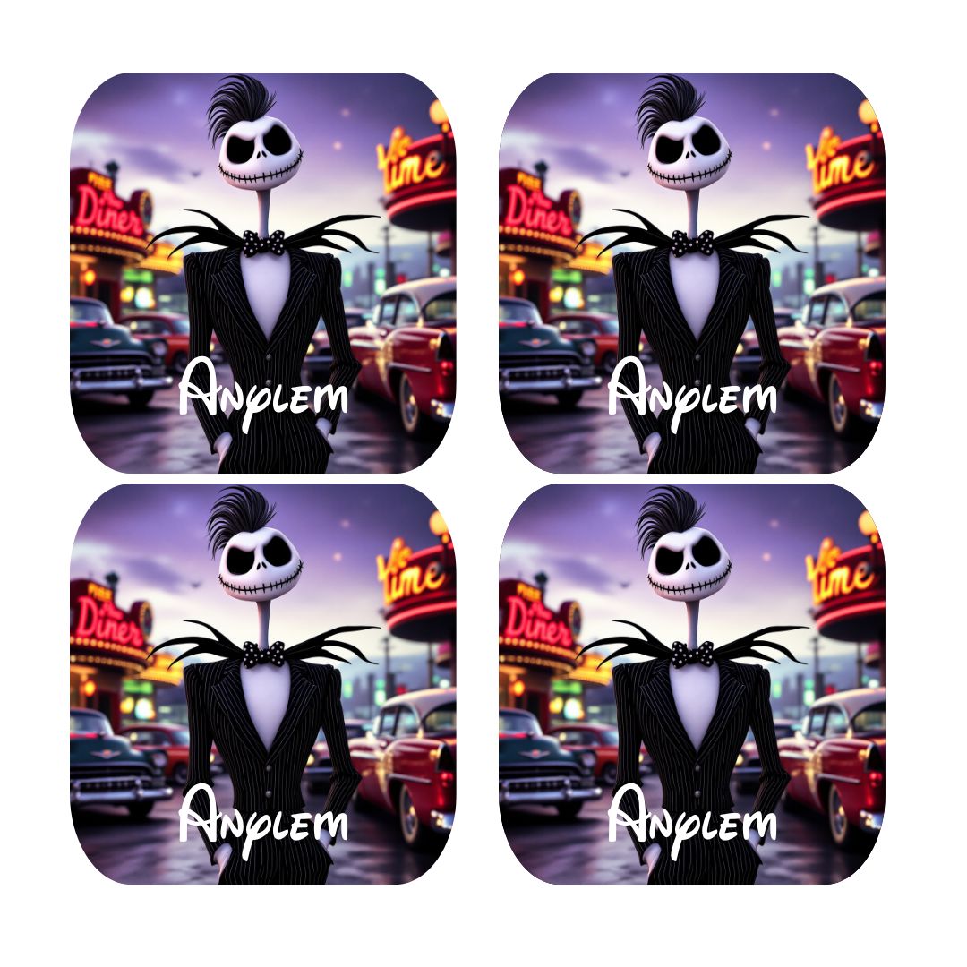 Mr Jack - Dessous de verre | Rockabilly Dessous de verres Disney Shop | Anylem Beauty 