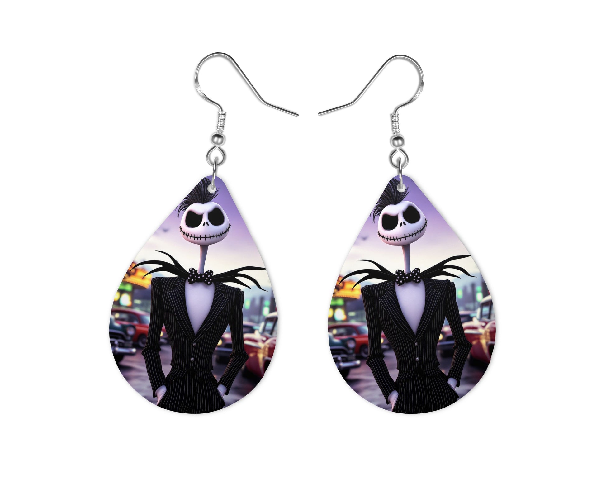 Mr Jack - Personnalisation | Rockabilly Personnalisation Disney Shop | Anylem Beauty Boucle d’oreilles 