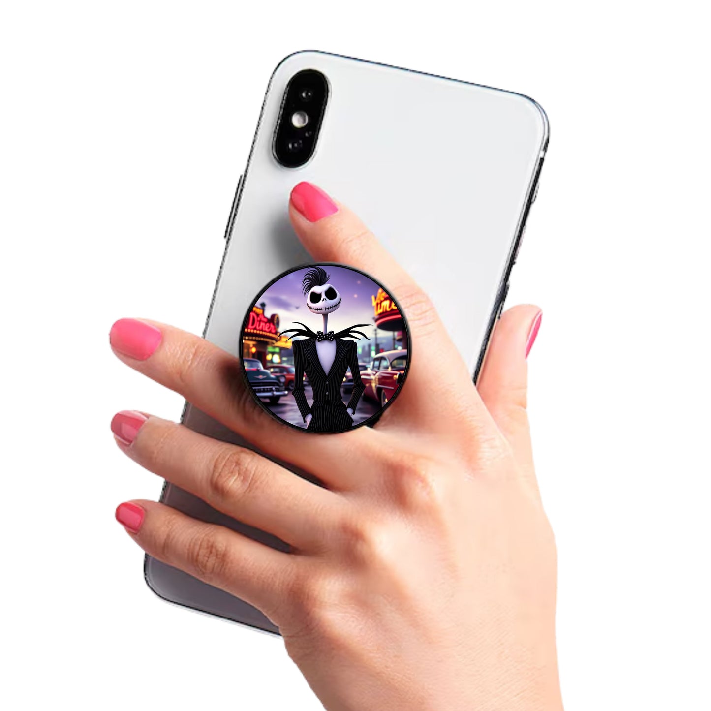 Mr Jack - Phone Grip | Rockabilly Phone Grip Disney Shop | Anylem Beauty 