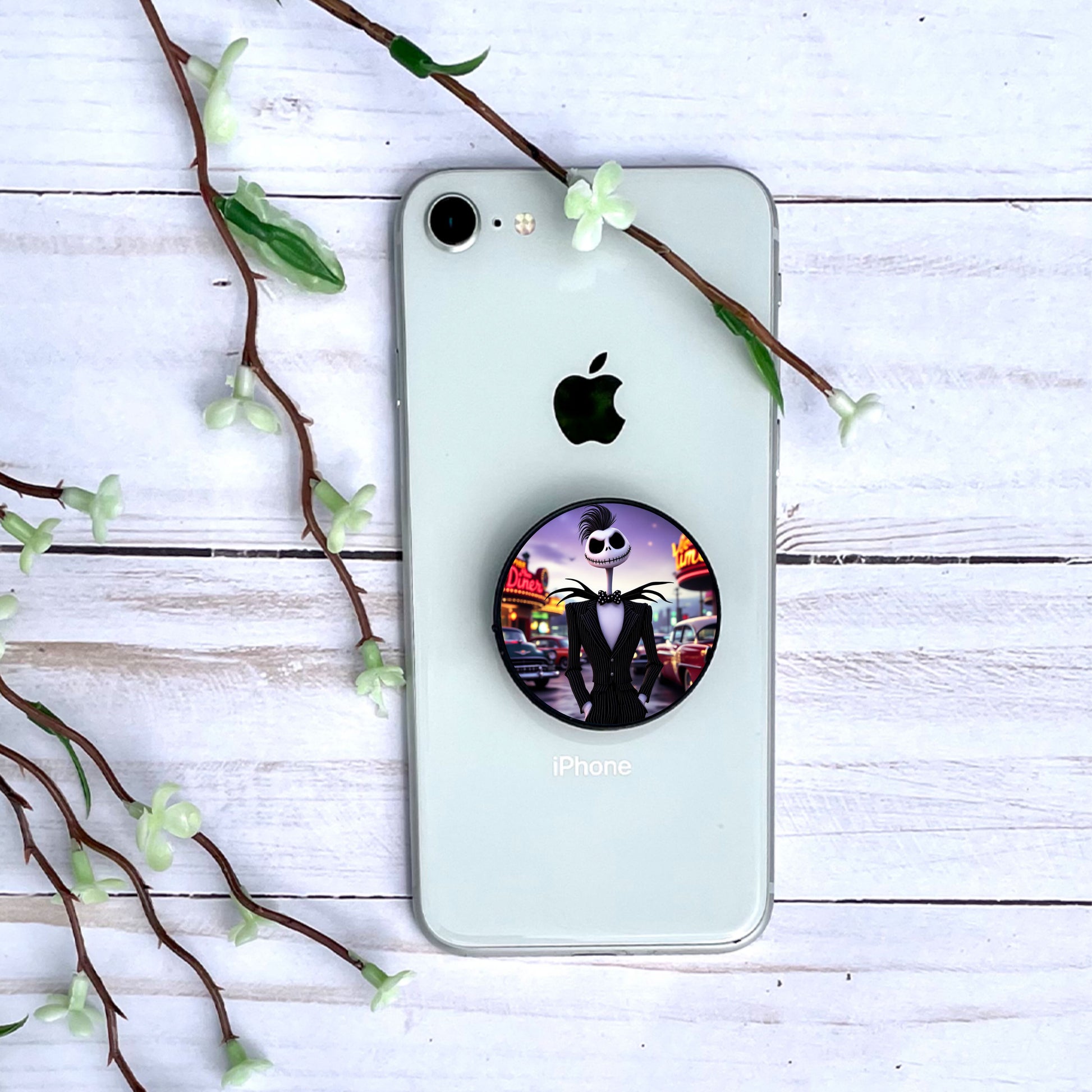 Mr Jack - Phone Grip | Rockabilly Phone Grip Disney Shop | Anylem Beauty 