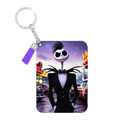 Mr Jack - Porte Clé avec prénom | Rockabilly Porte-clés Disney Shop | Anylem Beauty 