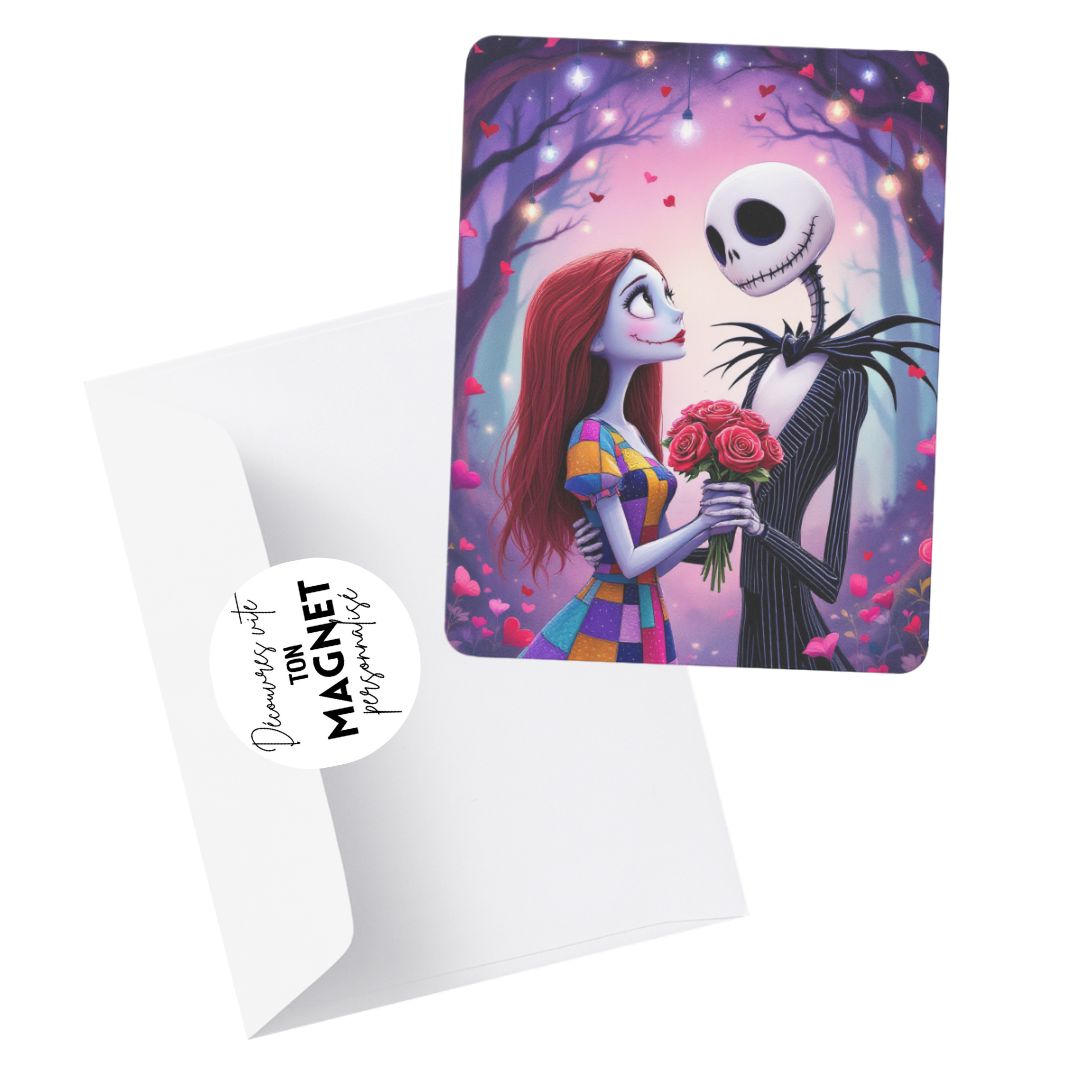 Mr Jack x Sally - Magnet | St Valentin Magnet Disney Shop | Anylem Beauty 