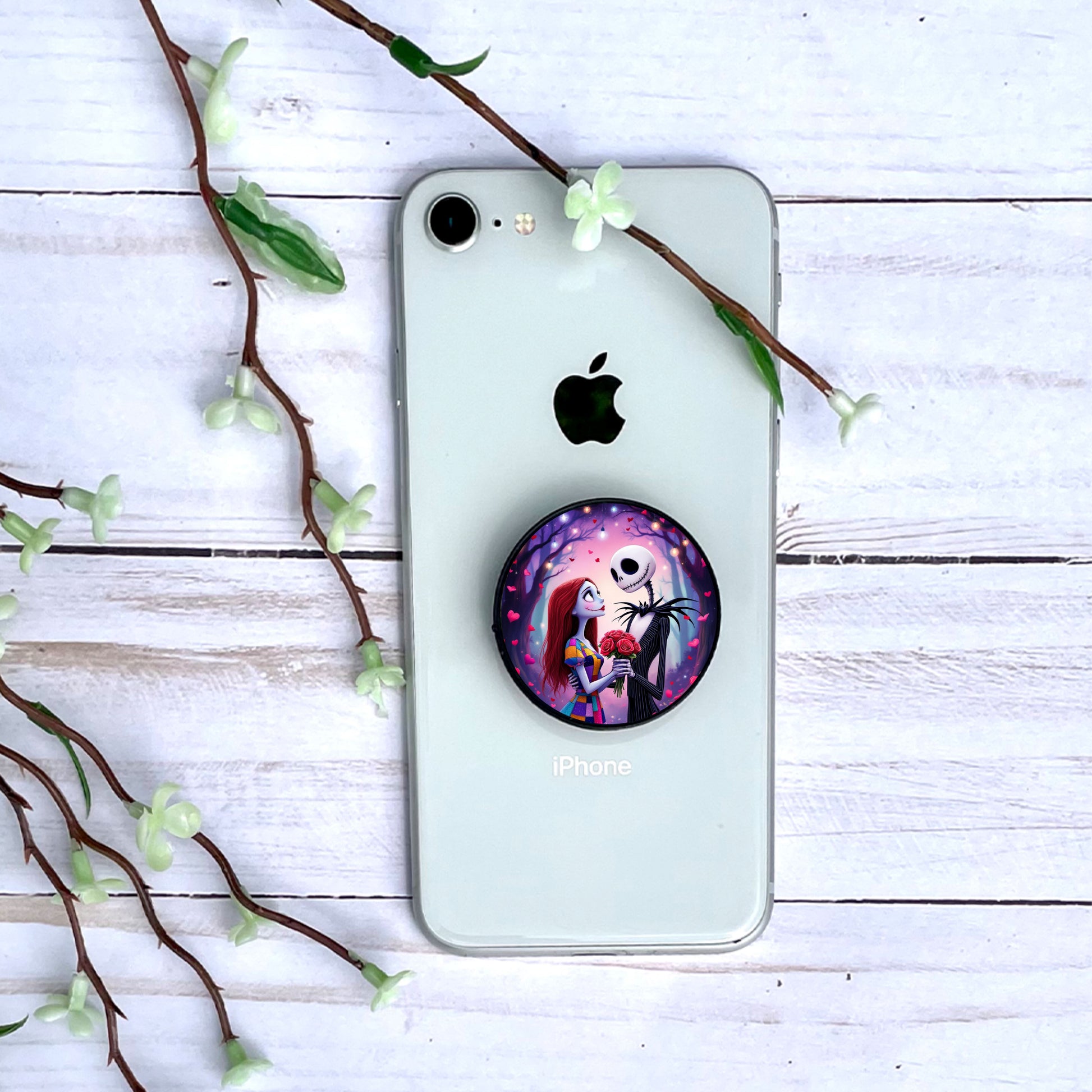 Mr Jack x Sally - Phone Grip | St Valentin Phone Grip Disney Shop | Anylem Beauty 