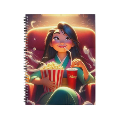 Mulan - Carnet spirale A5 | Cinéma Carnets et bloc-notes Disney Shop | Anylem Beauty 