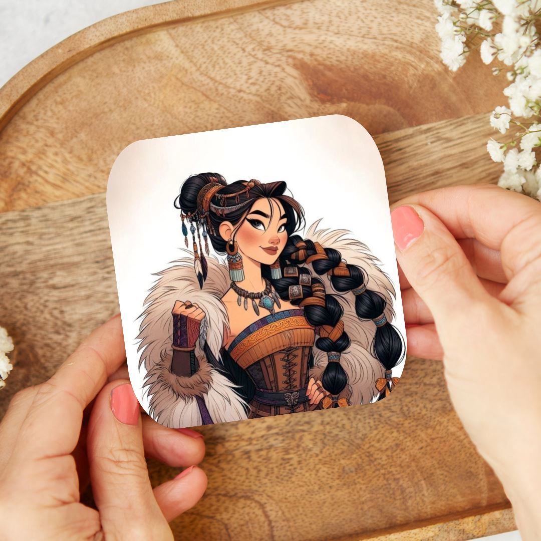 Mulan - Dessous de verres | Viking Dessous de verres Disney Shop | Anylem Beauty 