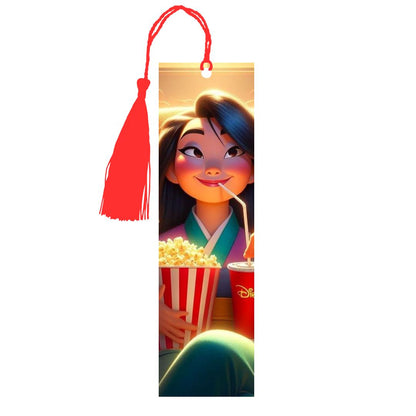 Mulan - Marque-Pages avec prénom | Cinéma Marque-page Disney Shop | Anylem Beauty 