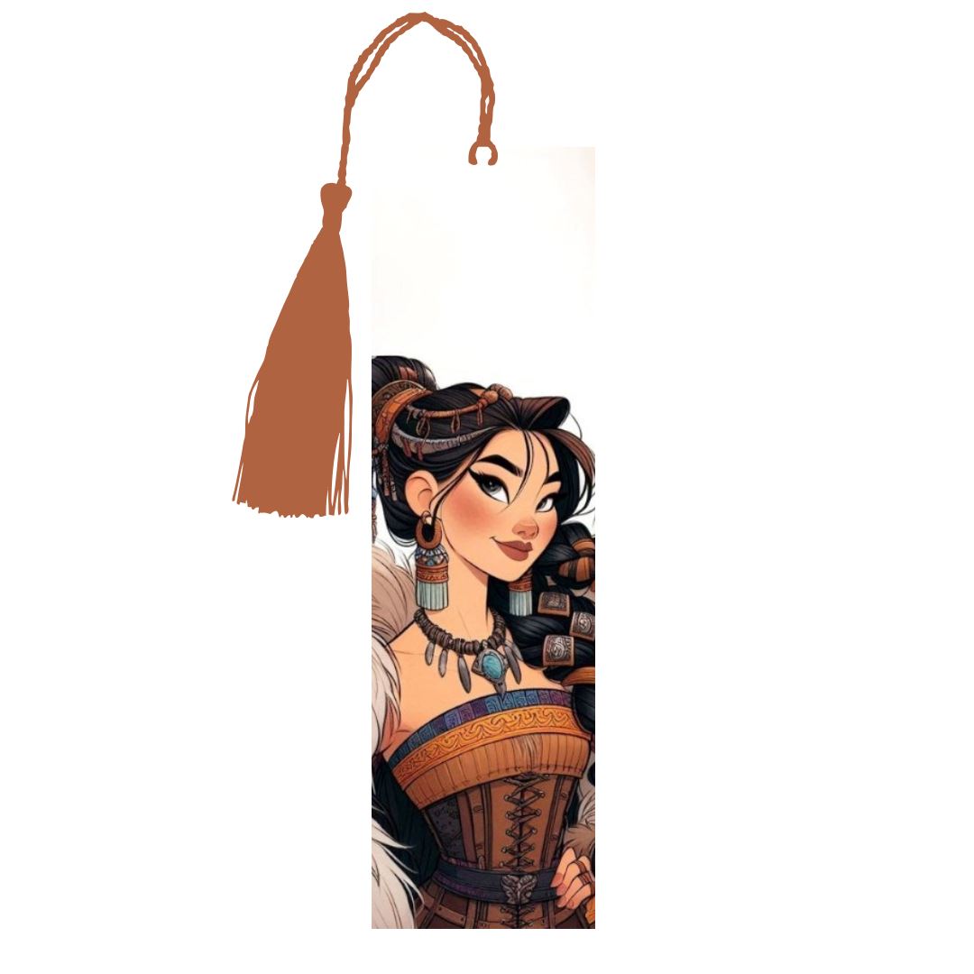 Mulan - Marque-Pages avec prénom | Viking Marque-page Disney Shop | Anylem Beauty 