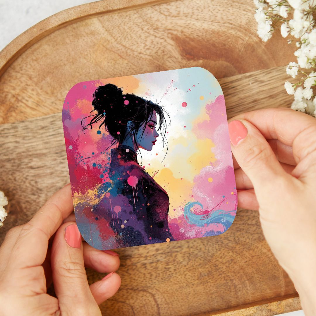 Mulan - Personnalisation | Aquarelle Personnalisation Disney Shop | Anylem Beauty Dessous de verres 