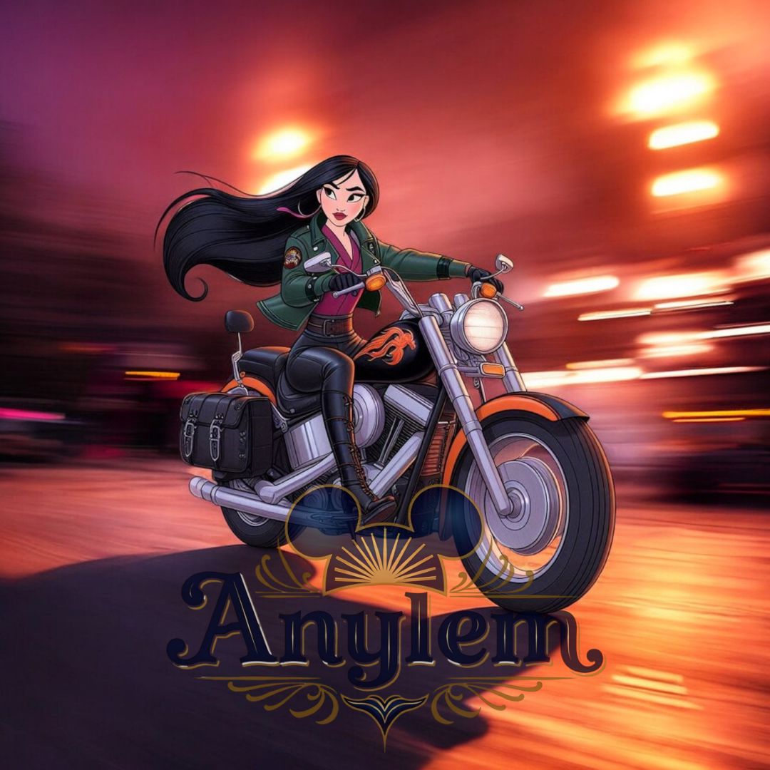 Mulan - Personnalisation | Biker Personnalisation Disney Shop | Anylem Beauty 