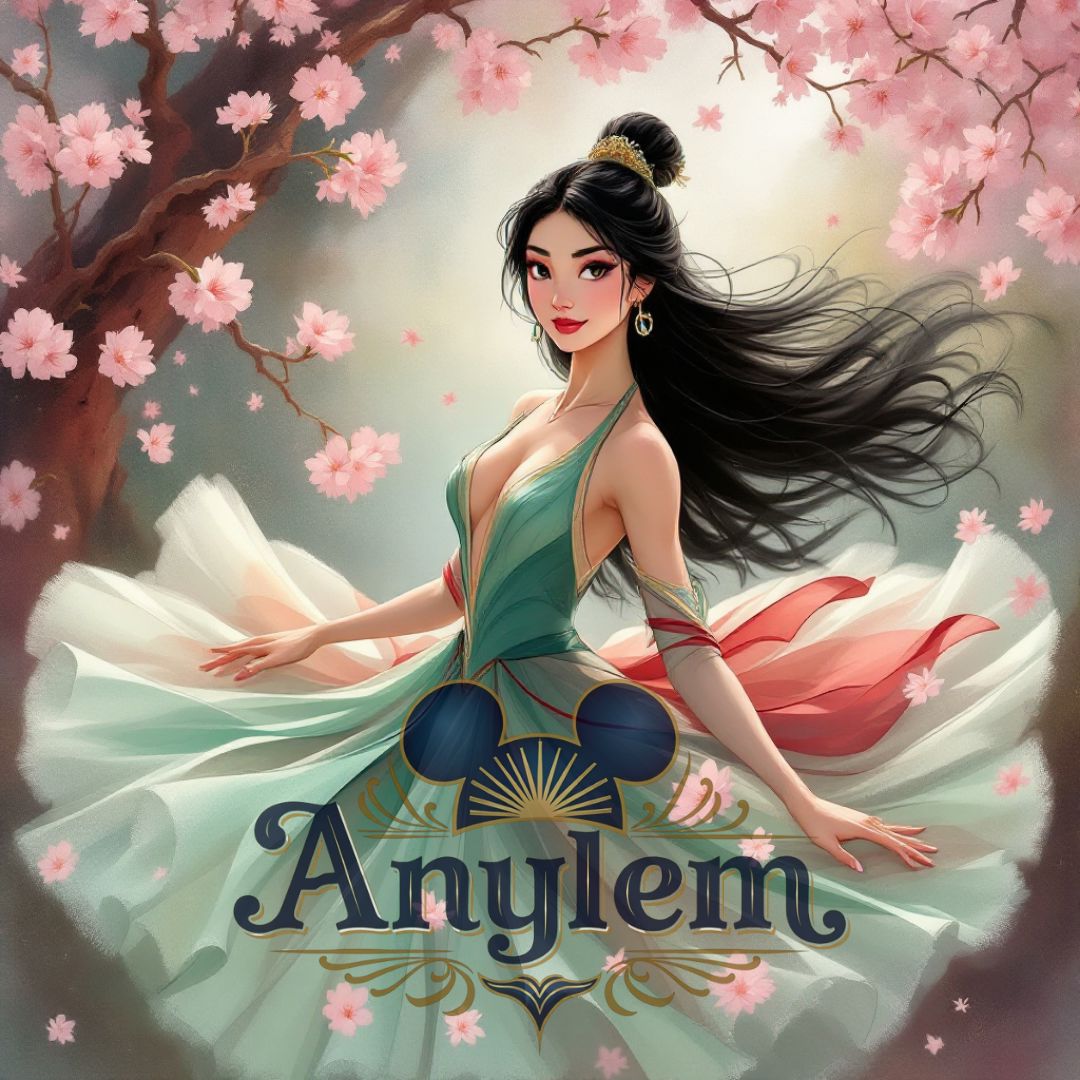 Mulan - Personnalisation | Danseuse Personnalisation Disney Shop | Anylem Beauty 
