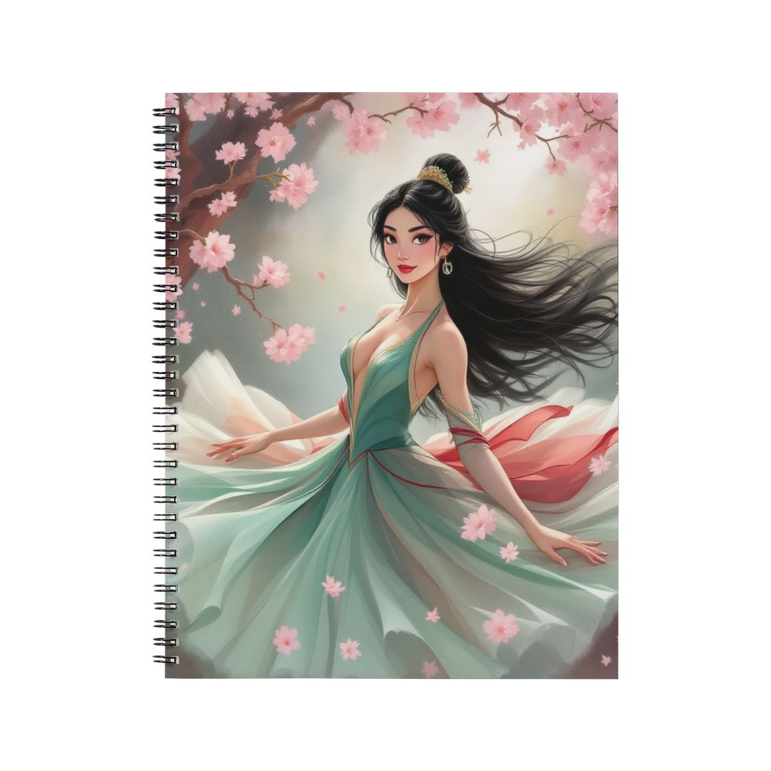 Mulan - Personnalisation | Danseuse Personnalisation Disney Shop | Anylem Beauty Carnet de notes A5 