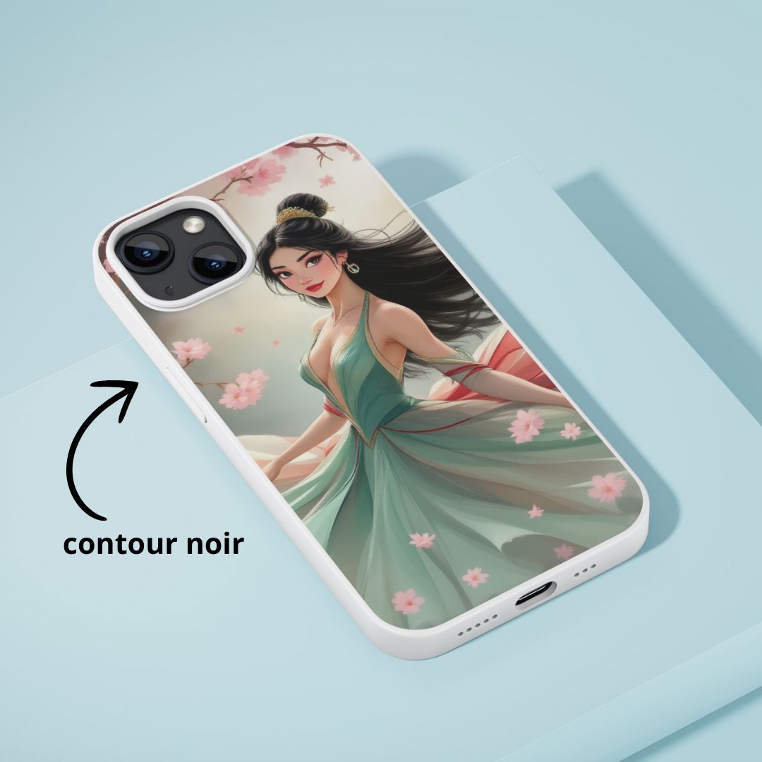 Mulan - Personnalisation | Danseuse Personnalisation Disney Shop | Anylem Beauty Coque de téléphone 