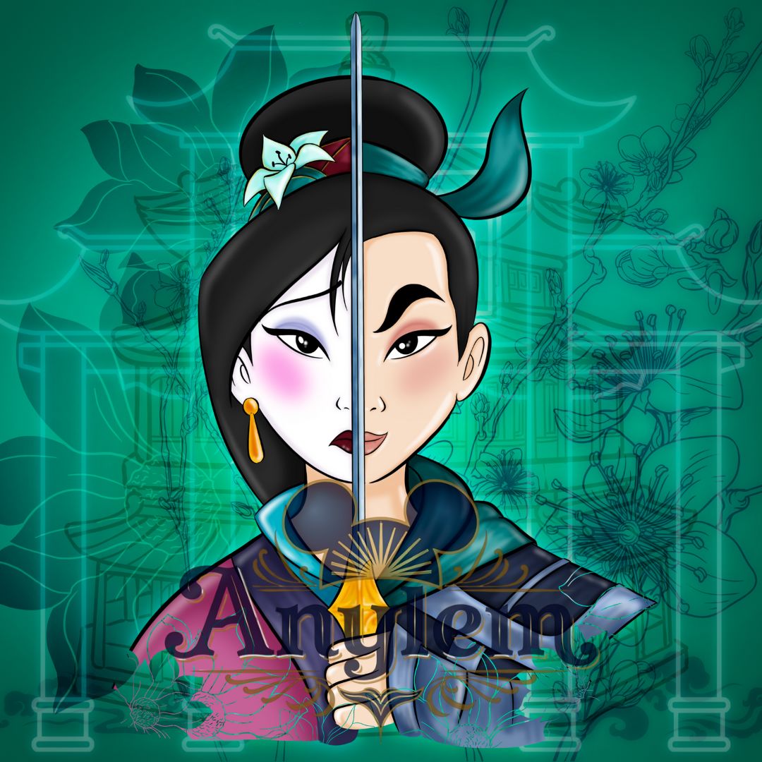 Mulan - Personnalisation | Double-face Personnalisation Disney Shop | Anylem Beauty 