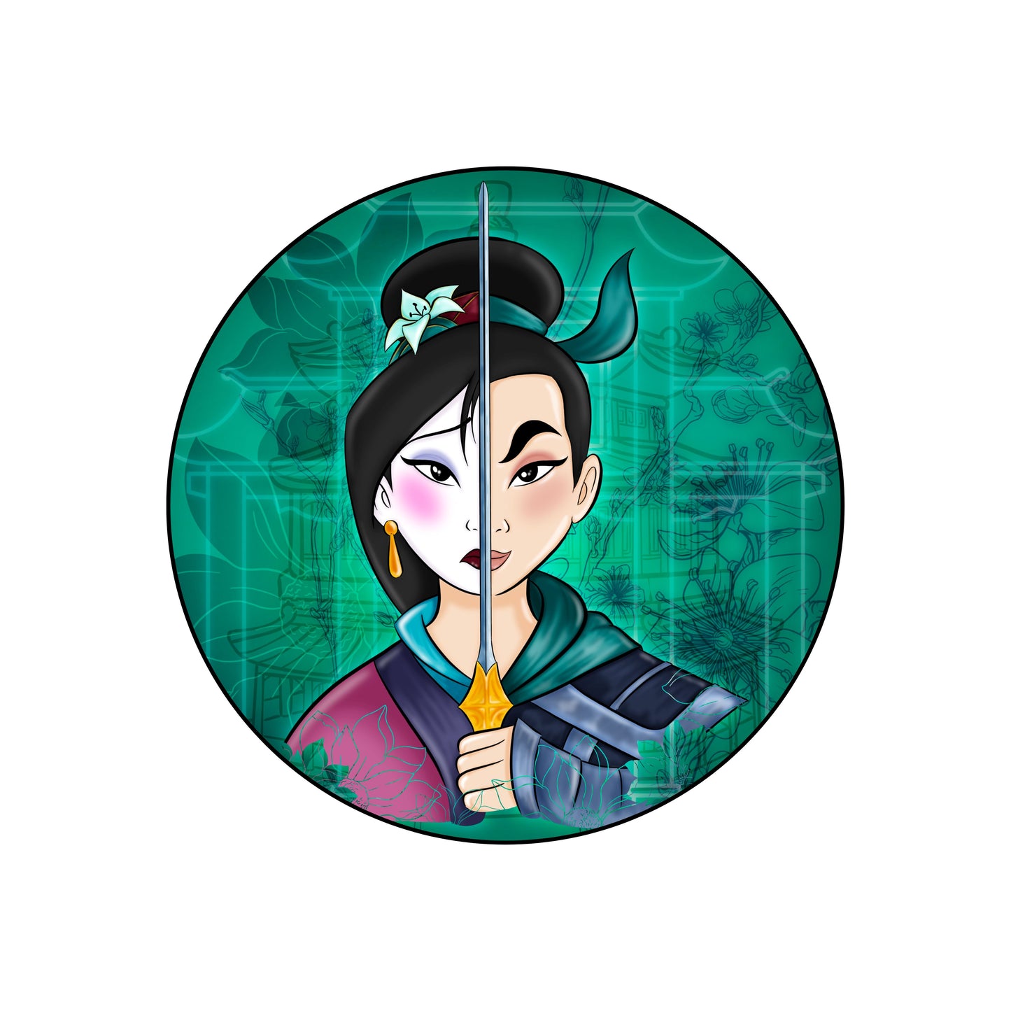 Mulan - Phone Grip Phone Grip Disney Shop | Anylem Beauty 