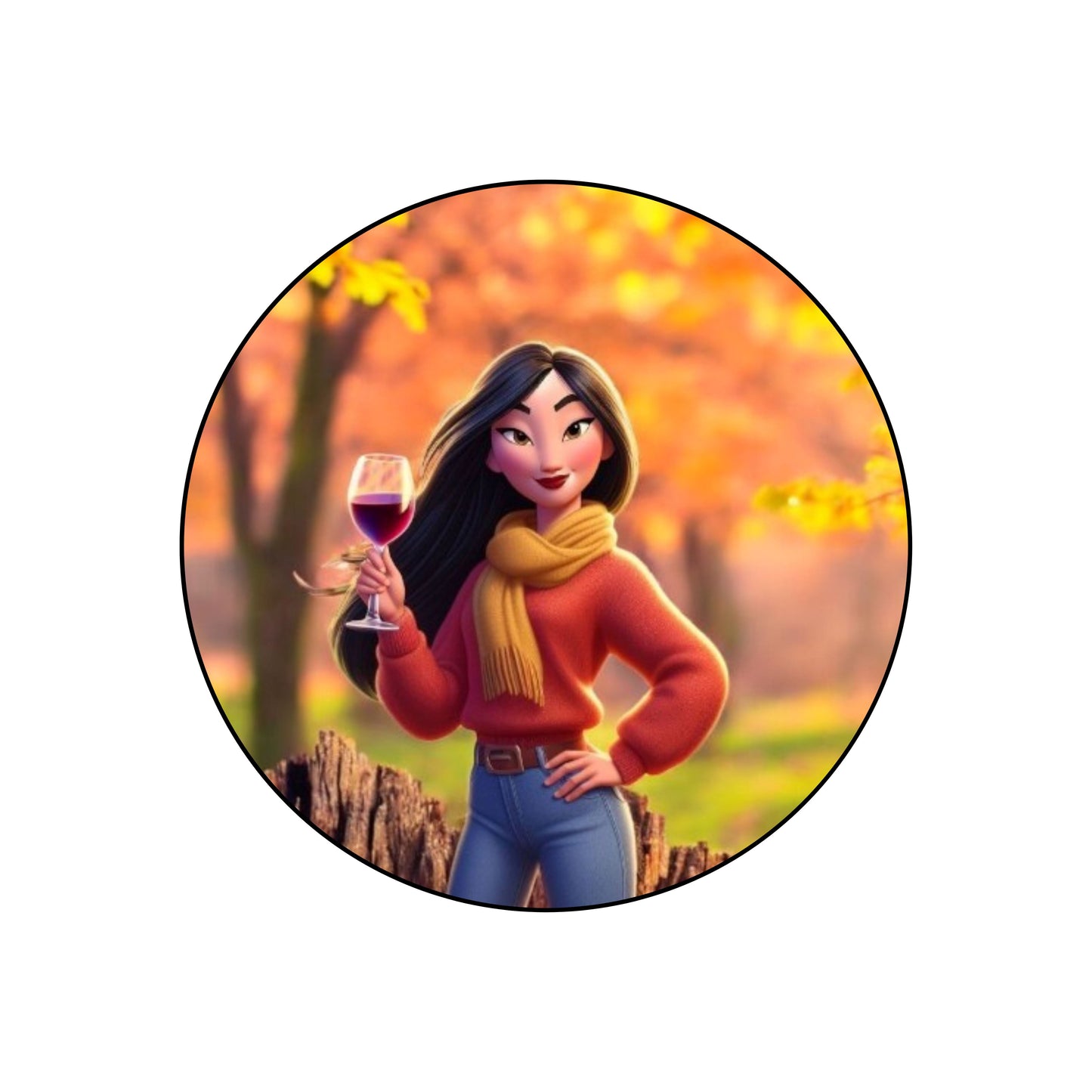 Mulan - Phone Grip | Vignoble Phone Grip Disney Shop | Anylem Beauty 