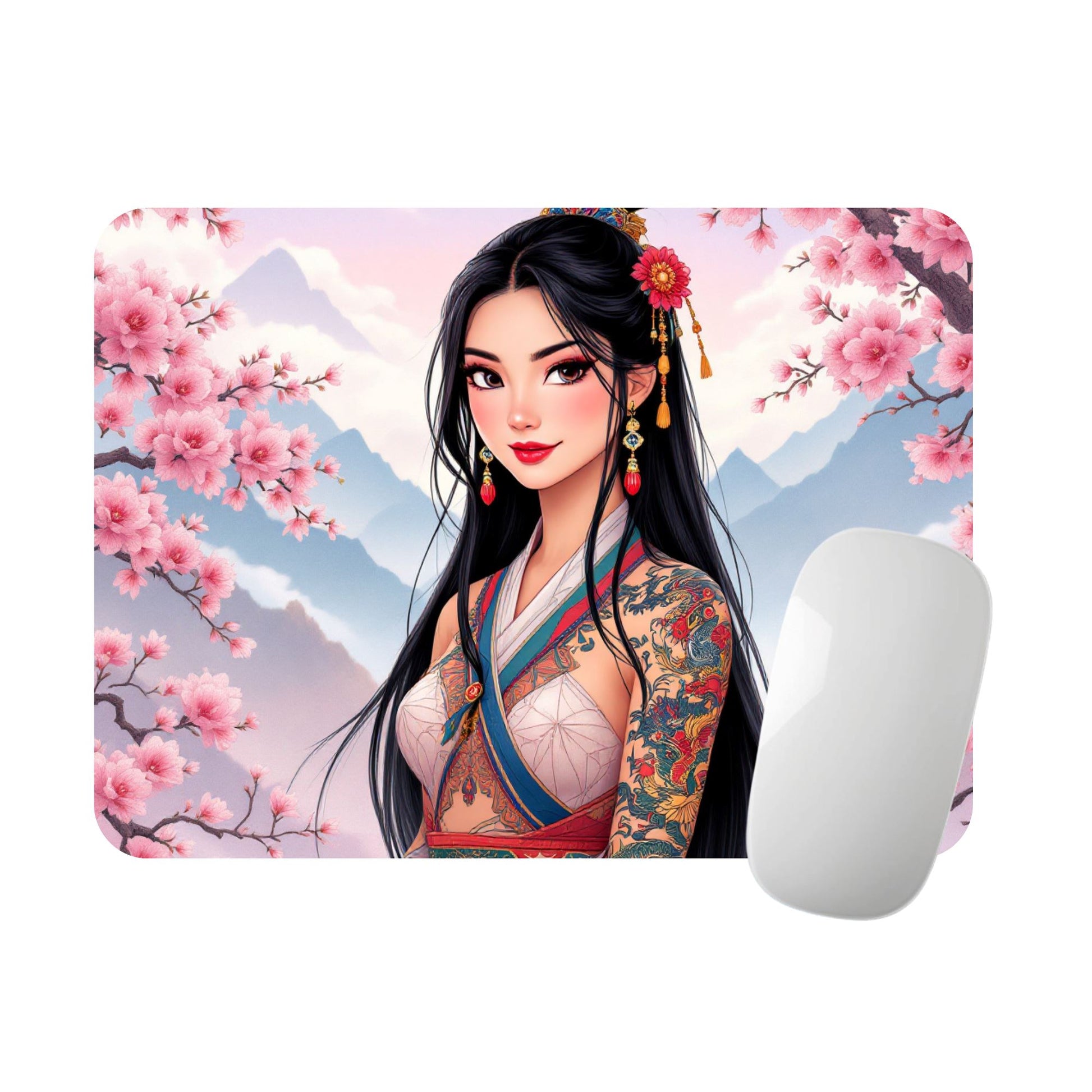 Mulan - Tapis de souris | Tatouage Tapis de souris Disney Shop | Anylem Beauty 