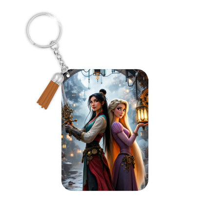 Mulan x Raiponce - Porte Clé | Steampunk Porte-clés Disney Shop | Anylem Beauty 