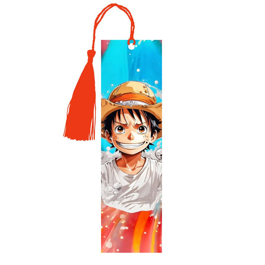 One Piece - Marque-Pages avec prénom | Portrait Luffy Marque-page Disney Shop | Anylem Beauty 