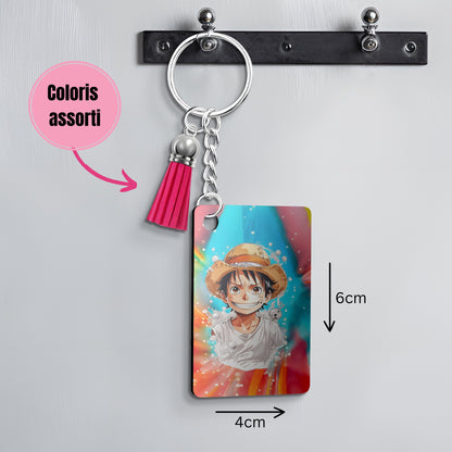 One Piece - Porte Clé avec prénom | Portrait Luffy Porte-clés Disney Shop | Anylem Beauty 