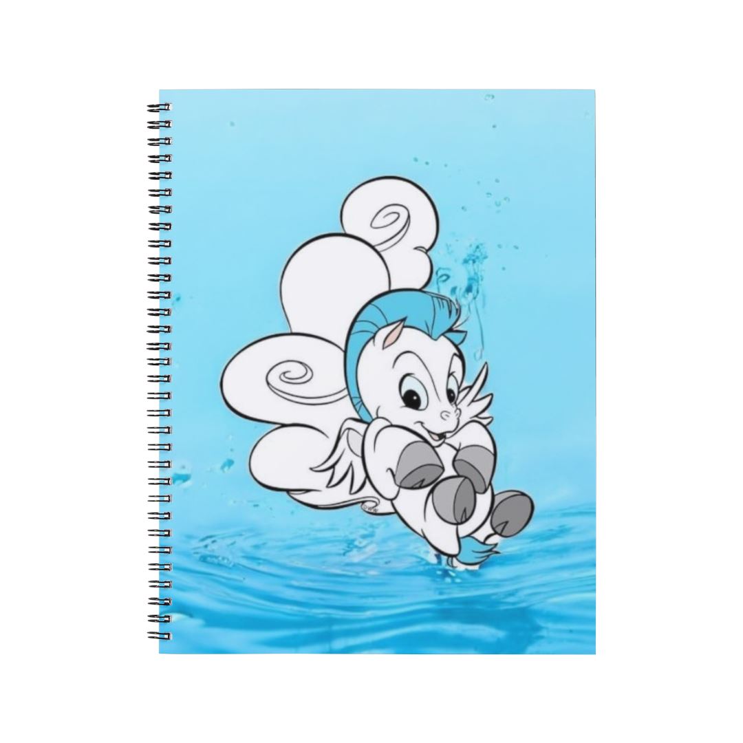 Pégase - Carnet spirale A5 Carnets et bloc-notes Disney Shop | Anylem Beauty 