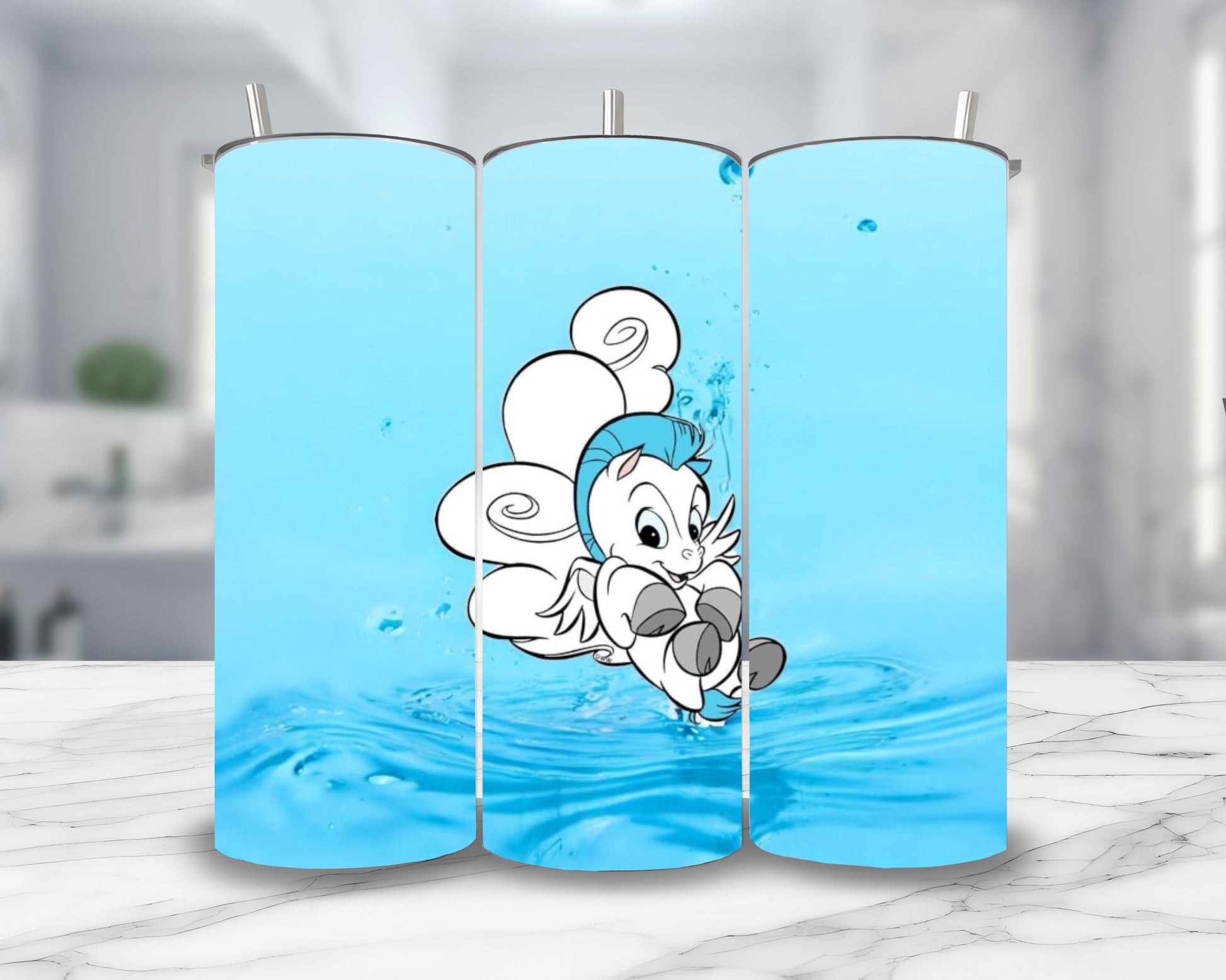 Pégase - Thermos en acier inoxydable 600ml Thermos inoxydable Disney Shop | Anylem Beauty 