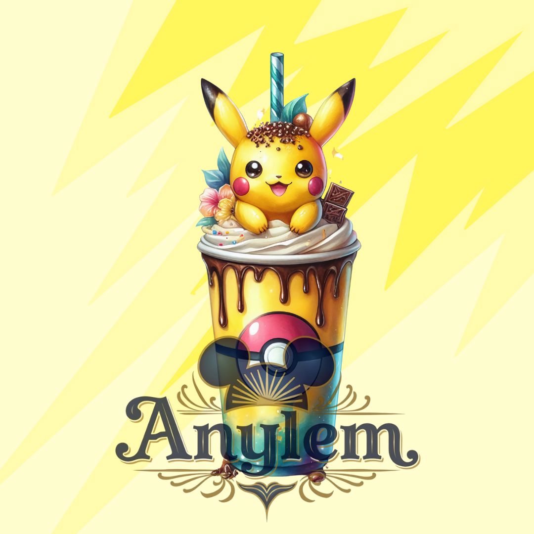 Pikachu - Personnalisation | Milkshake Personnalisation Disney Shop | Anylem Beauty 
