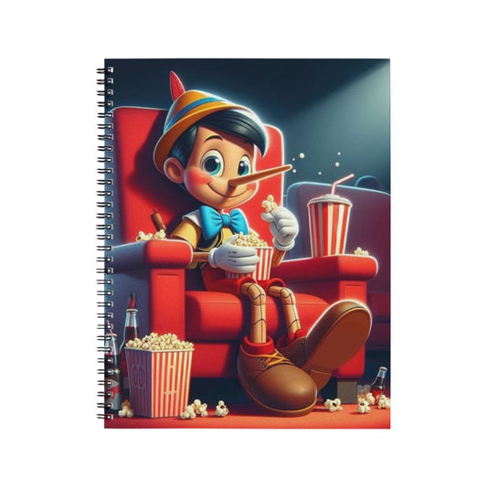 Pinocchio - Carnet spirale A5 | Cinéma Carnets et bloc-notes Disney Shop | Anylem Beauty 