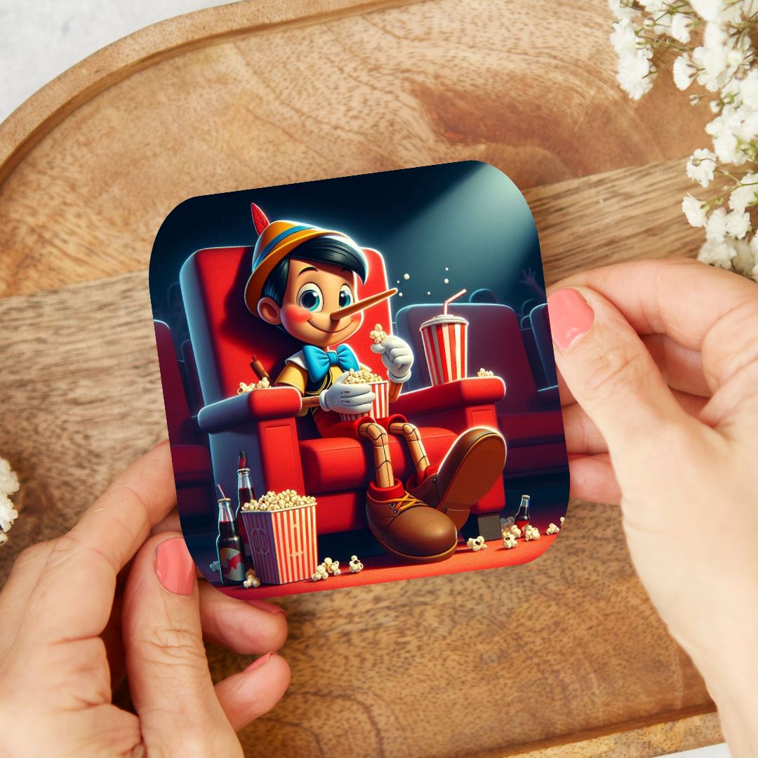 Pinocchio - Dessous de verre | Cinéma Dessous de verres Disney Shop | Anylem Beauty 