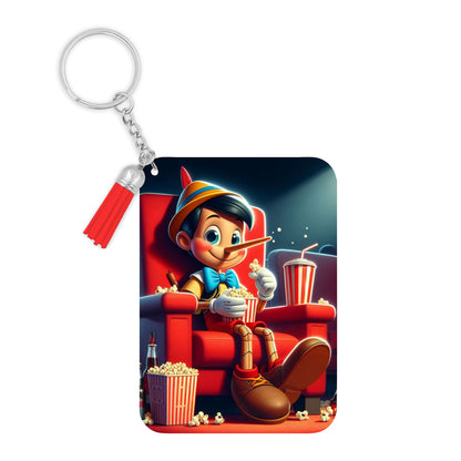 Pinocchio - Porte Clé avec prénom | Cinéma Porte-clés Disney Shop | Anylem Beauty 