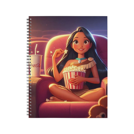 Pocahontas - Carnet spirale A5 | Cinéma Carnets et bloc-notes Disney Shop | Anylem Beauty 